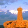 Le phare de Ploumanac'h à Perros-Guirec